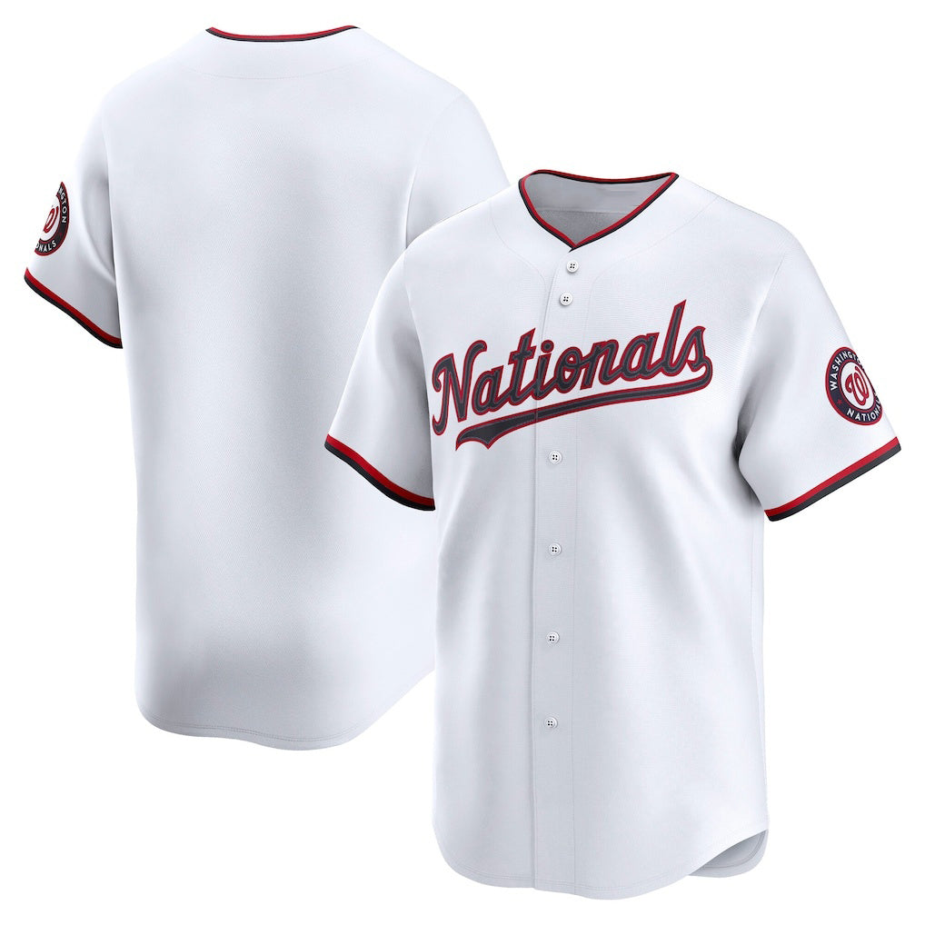 Washington Nationals White Puhics Home Limited Jersey