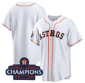 Houston Astros Blank White Puhics 2022 World Series Champions Home Stitched Jersey