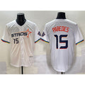Houston Astros #15 Isaac Paredes White Puhics 2025 City Connect Limited Stitched Jersey