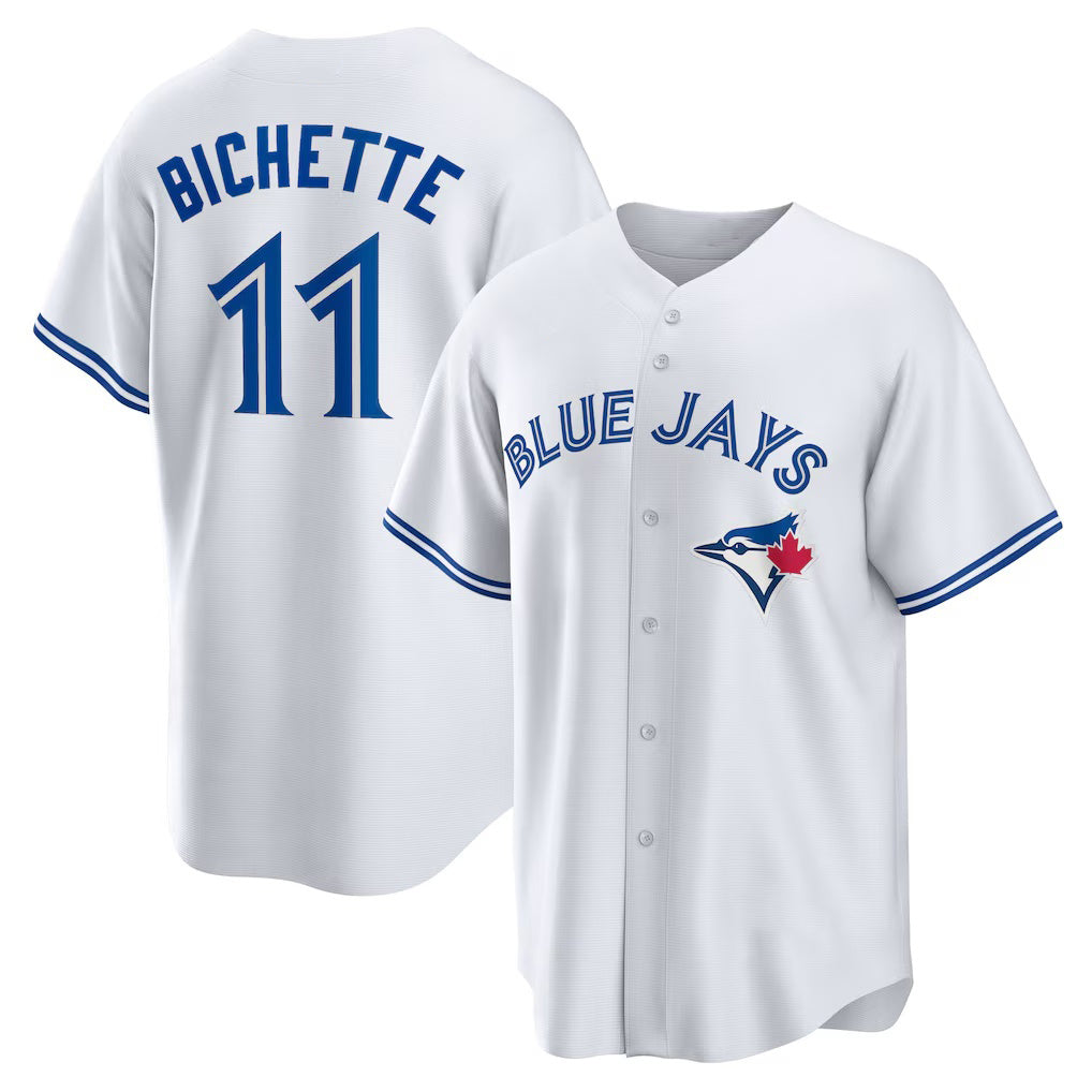 Toronto Blue Jays #11 Bo Bichette White Puhics Replica Player Jersey
