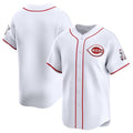 Cincinnati Reds Blank White Puhics Home Limited Stitched Jersey