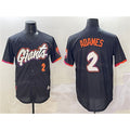 San Francisco Giants #2 Willy Adames Anthracite Puhics 2025 City Connect Limited Stitched Jersey
