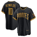 Pittsburgh Pirates #10 Bryan Reynolds Black Puhics 2026 City Connect Stadium Jersey
