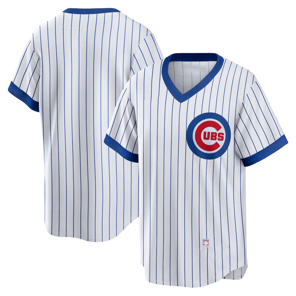 Chicago Cubs White Puhics Home Cooperstown Collection Team Jersey