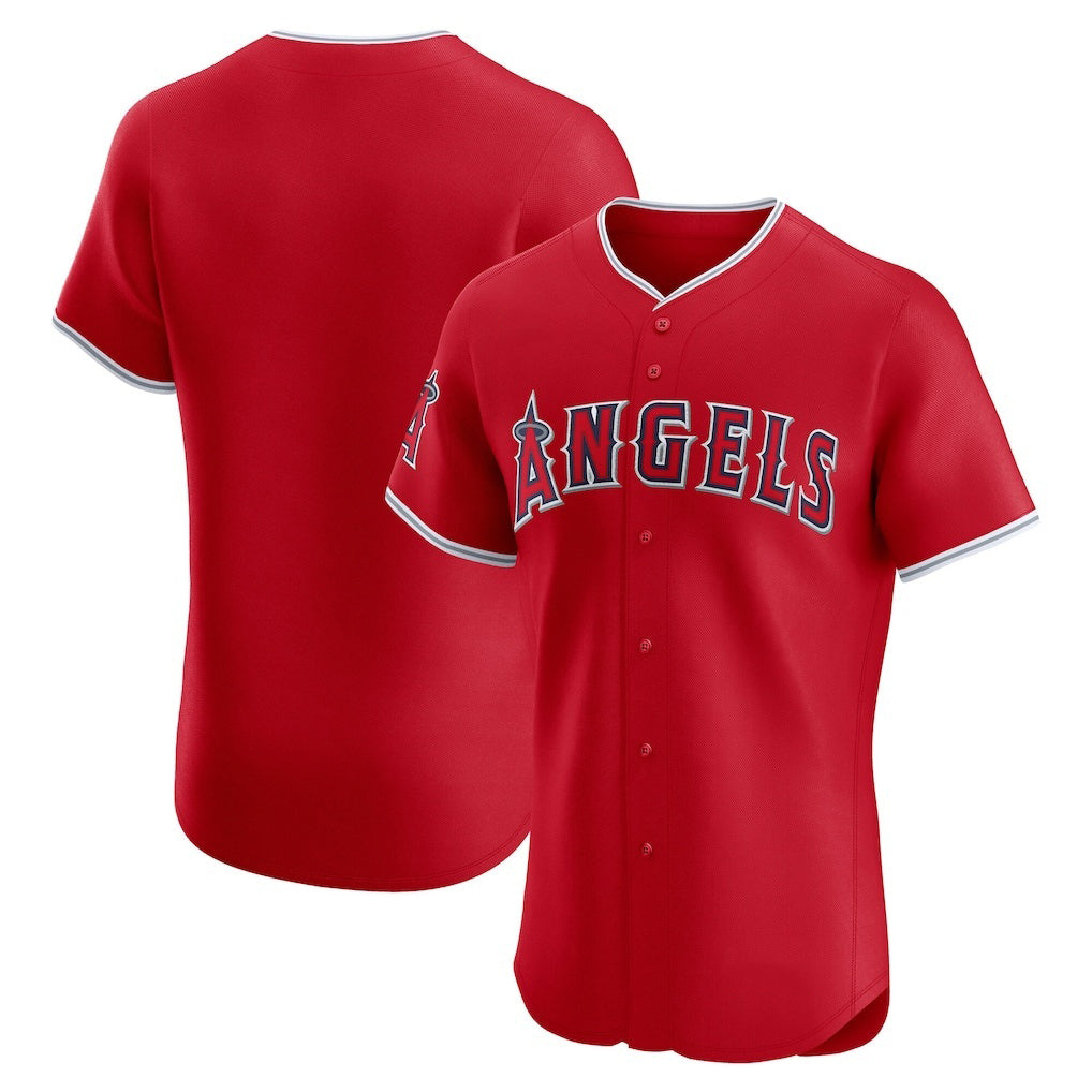 Los Angeles Angels Red Puhics Alternate Elite Jersey