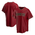 Arizona Diamondbacks Blank Red Puhics Cool Base Stitched Jersey
