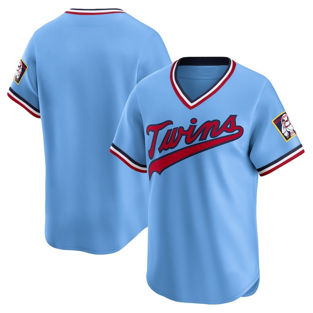 Minnesota Twins Light Blue Puhics Cooperstown Collection Limited Jersey