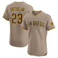 San Diego Padres #23 Fernando Tatis Jr. Khaki Puhics Sand Elite Jersey