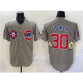 Chicago Cubs #30 Kyle Tucker Gray Puhics 2025 Tokyo Series Limited Stitched Jersey