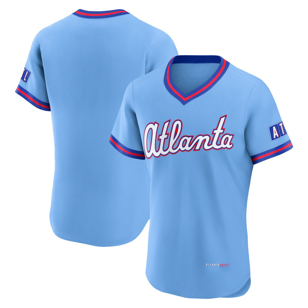 Atlanta Braves Powder Blue Puhics 2026 City Connect Authentic Jersey