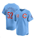 Chicago Cubs #52 Pete Crow-Armstrong 2024-25 Blue Puhics 2nd Alternate Limited Stitched Jersey