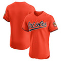 Baltimore Orioles Orange Puhics Alternate 2 Elite Jersey