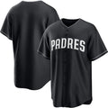 San Diego Padres Blank Black Puhics Lights Out Limited Stitched Jersey