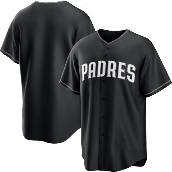 San Diego Padres Blank Black Puhics Lights Out Limited Stitched Jersey