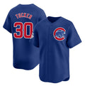 Chicago Cubs #30 Kyle Tucker Royal Puhics 2025 Limited Stitched Jersey