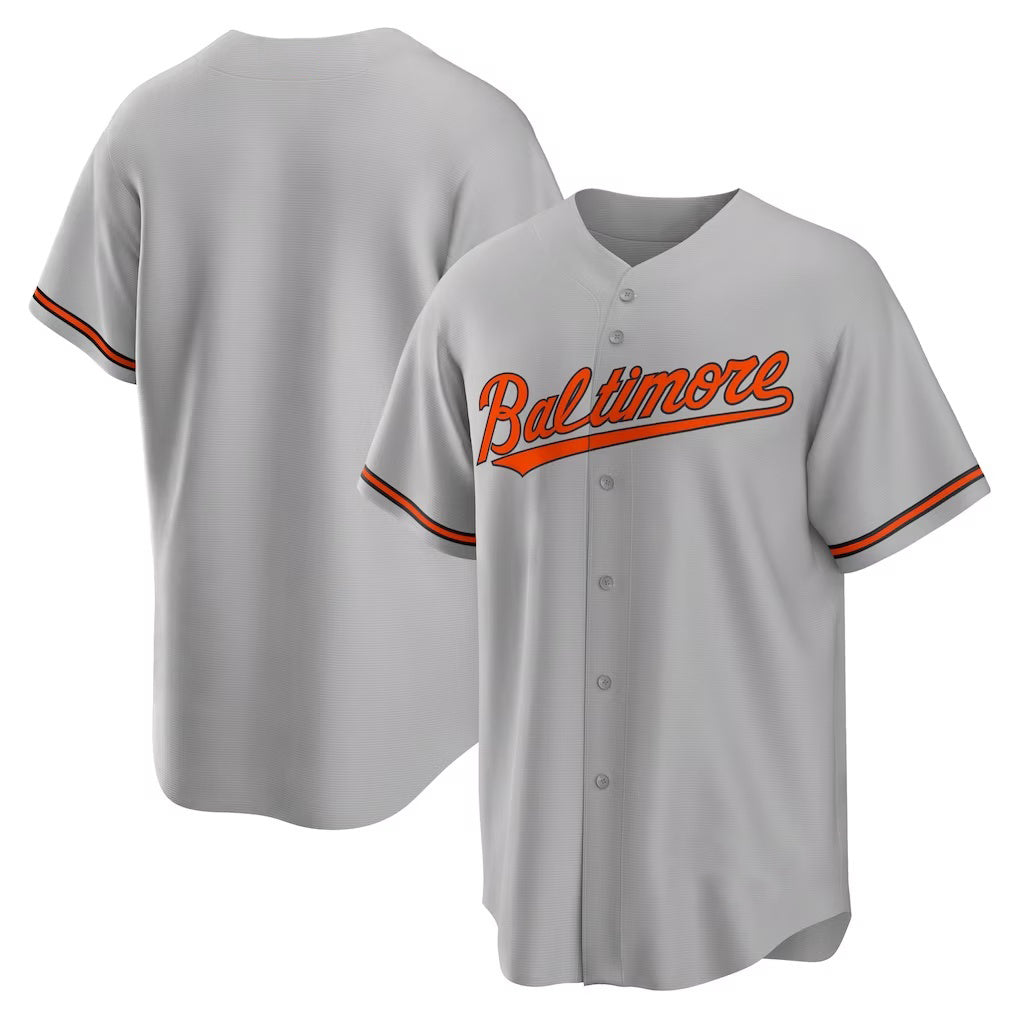 Baltimore Orioles Gray Puhics Road Replica Team Jersey