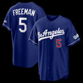Los Angeles Dodgers #5 Freddie Freeman Royal Puhics Alternate Stadium Jersey