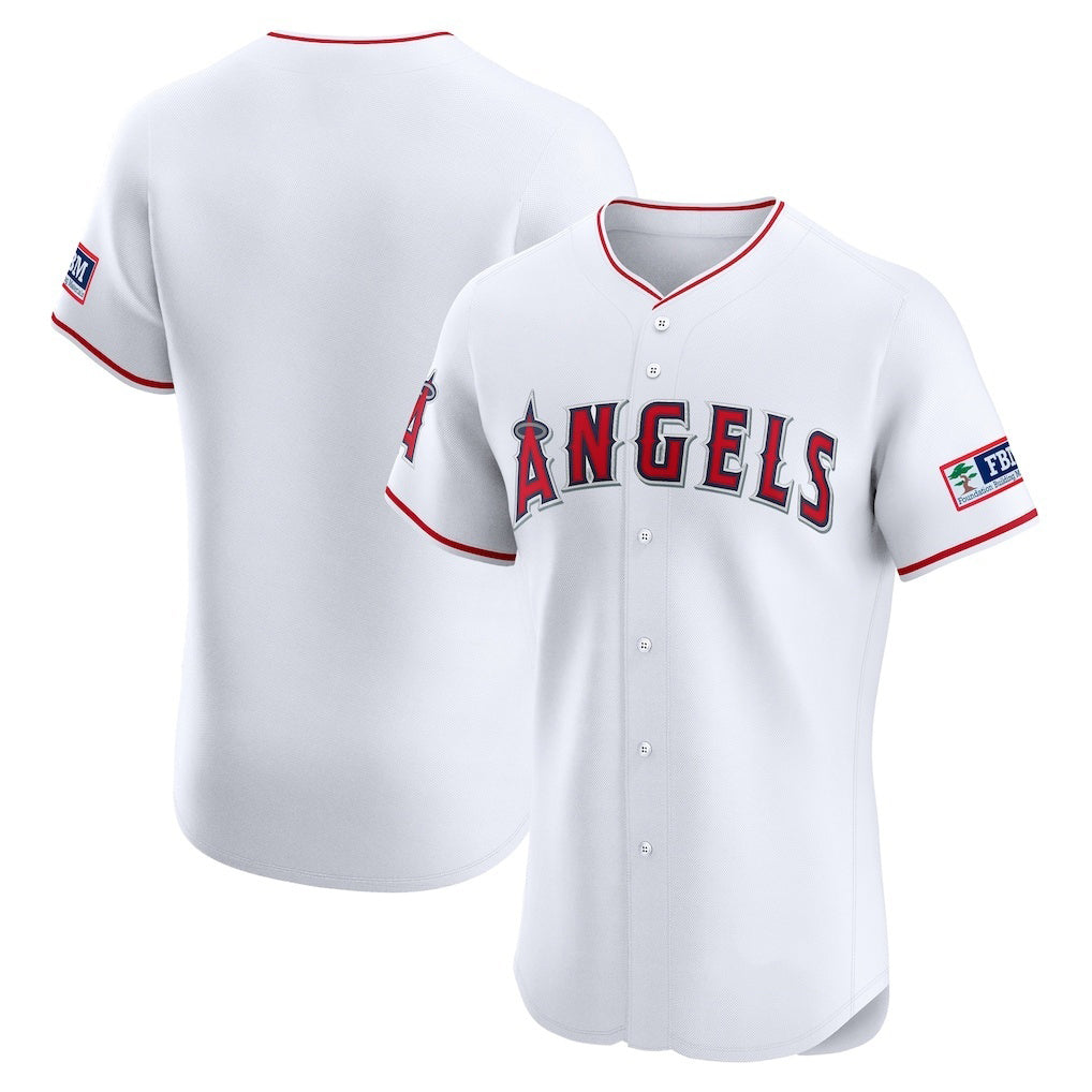 Los Angeles Angels White Puhics Home Limited Jersey